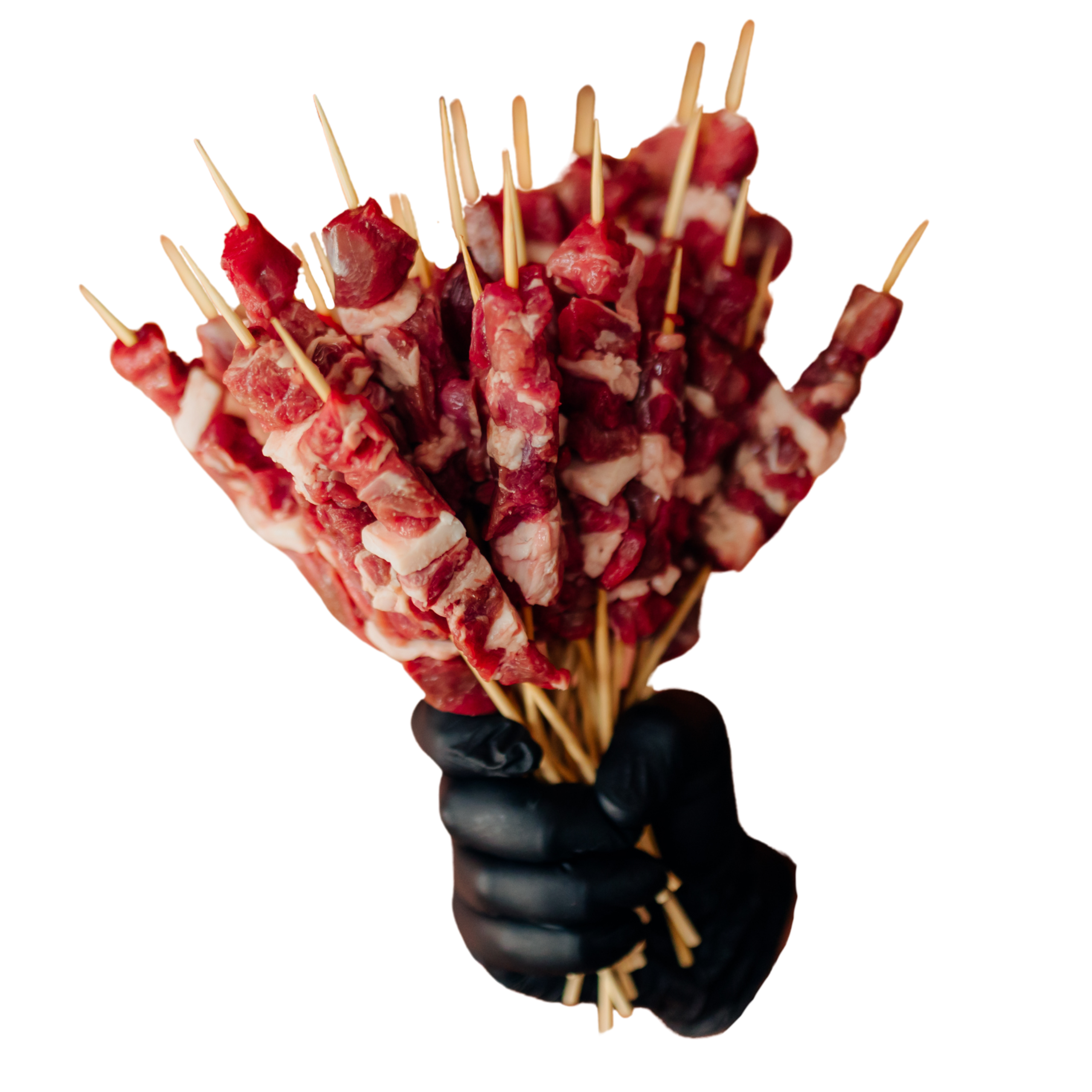 Arrosticini fatti a mano