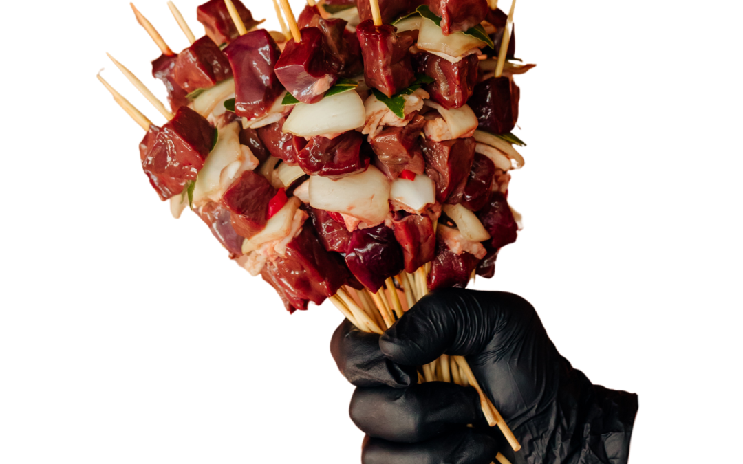 Arrosticini di Fegato Fatti a Mano
